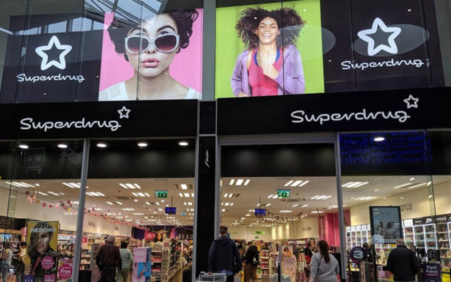 superdrug electrical fit out