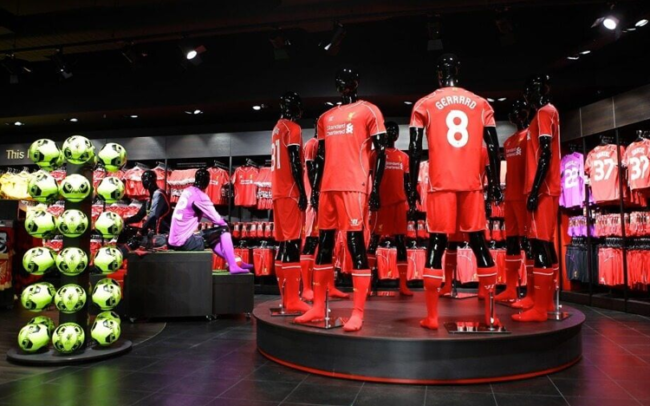 Liverpool FC Club Shop Electrical Retail Fit Out